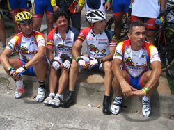 Cafeteros at Vuelta a Colombia 2009